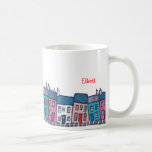 Little Houses on a Hillside Coffee Mugs