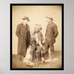 Little, Indian Rebel Leader Pine Ridge SD 1890 Print