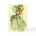 Little Irish Girl Card