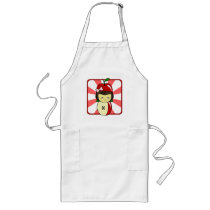 Little Kawaii Apple Girl With Seeds Aprons