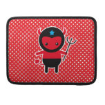 Little kawaii Ninja devil Sleeves For MacBook Pro