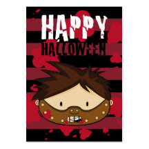 Little Killer Halloween Bookmark Business Cards