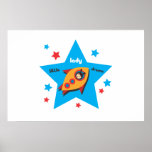 Little Lady Drama in a Rocket  Poster posters