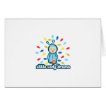 Little Lady Drama Summer Style Greeting Cards
