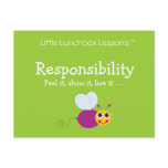 Little Lunchbox Lessons - Responsibility
