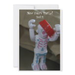 Little Man New Years Invitation