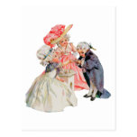 Little Martha Washington's Tea Party Post Card