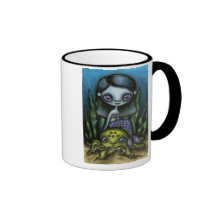 Little mermaid coffee mug