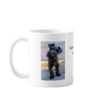Little Miniature Schnauzer Puppy Coffee Mug