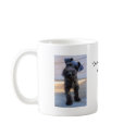 Little Miniature Schnauzer Puppy Coffee Mug
