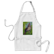 Little Miss Cardinal aceo Apron