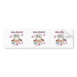 Little Miss Chef Personalise bumper stickers