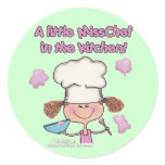 Little Miss Chef stickers