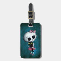 Little Miss Death - Hallowen Beauty luggage tags