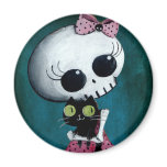 Little Miss Death magnets