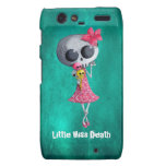 Little Miss Death with Halloween Ice Cream Motorola Droid RAZR Covers