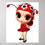 Little Miss Ladybug Posters