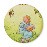 Little Miss Muffet Magnet