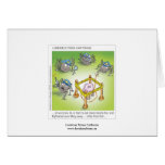 Little Miss Muffet Police Funny Greeting Card