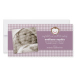 Little Monkey Baby Announcement Photo Card photo cards