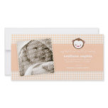 Little Monkey Baby Announcement Photo Card photo cards