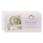 Little Monkey Baby Announcement Photo Card photo cards