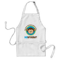 Little Monkey Going To Be A Big Brother Apron