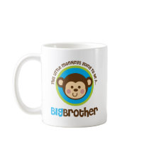 Little Monkey Going To Be A Big Brother Mug