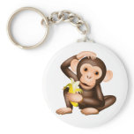 Little monkey keychains