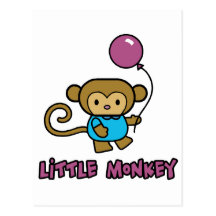 Little Monkey Post Cards