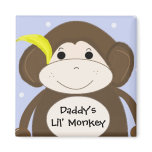 Little Monkey With Cute Saying Magnets