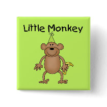Little Monkey with Party Hat Tshirts and Gifts