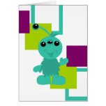 Little Monster Alien Creatures Card