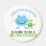 Little Monster Big Brother T-shirt Magnet