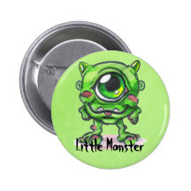 Little Monster Button