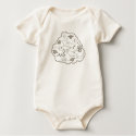 Little Monsters Halloween Critters baby romper t-shirts