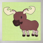Little Moose Print