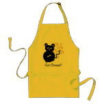 Little Mouse with Swiss Cheese Fondue Aprons