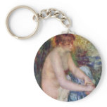 Little Nude In Blue By Pierre-Auguste Renoir keychains