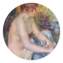 Little Nude In Blue By Pierre-Auguste Renoir Sticker