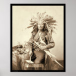 Little, Oglala Leader at Wounded Knee SD 1890 Print