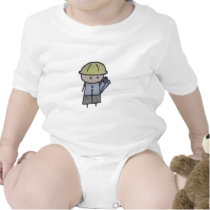 Little One architect baby bodysuit