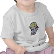 Little One architect baby tshirt
