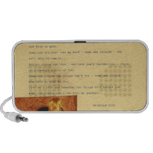 little one old poem iPhone speaker
