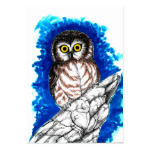 Little Owl Business Card Template