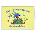 Little Peacock Short and Stout cards