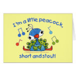 Little Peacock Short and Stout cards