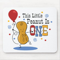 Little Peanut 1st Birthday Mousepad