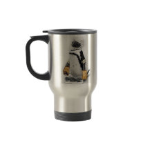 Little  Penguin Wearing Hockey Gear Mugs