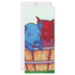 Little Piggies by Piliero rack cards